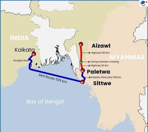 কালাদান করিডর: মিয়ানমারের সংকটে ভারতের মেগা-প্রকল্পের পতন