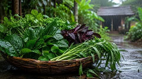 বর্ষাকালে শাক নিরাপদে খাওয়ার সঠিক পদ্ধতি