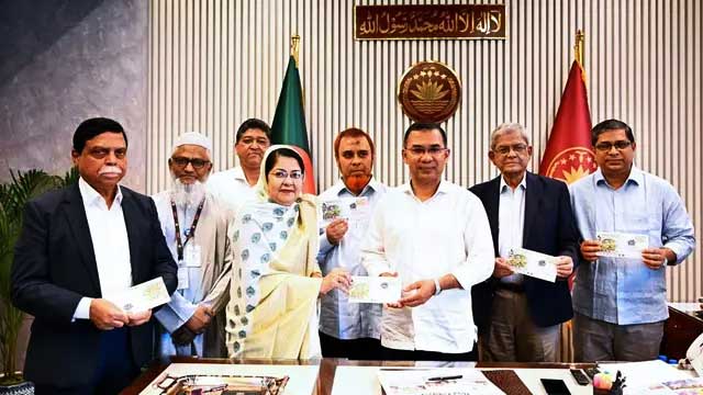 পল্লী উন্নয়ন দিবসে ডাক টিকিট উদ্বোধন করলেন প্রধানমন্ত্রী