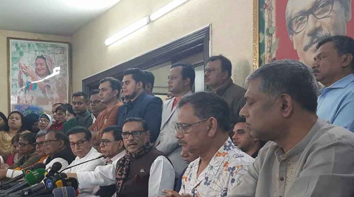 দেশ ধ্বংসের ষড়যন্ত্রে লিপ্ত বিএনপি, অভিযোগ ওবায়দুল কাদেরের
