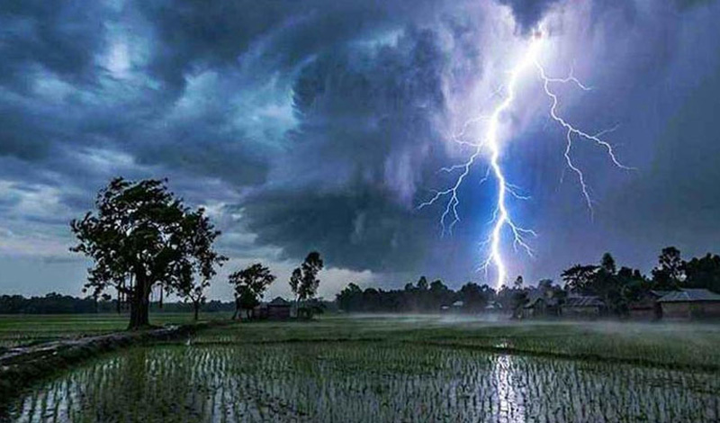 শ্যামনগরে মাঠে কাজ করার সময় বজ্রপাতে কৃষকের মৃত্যু