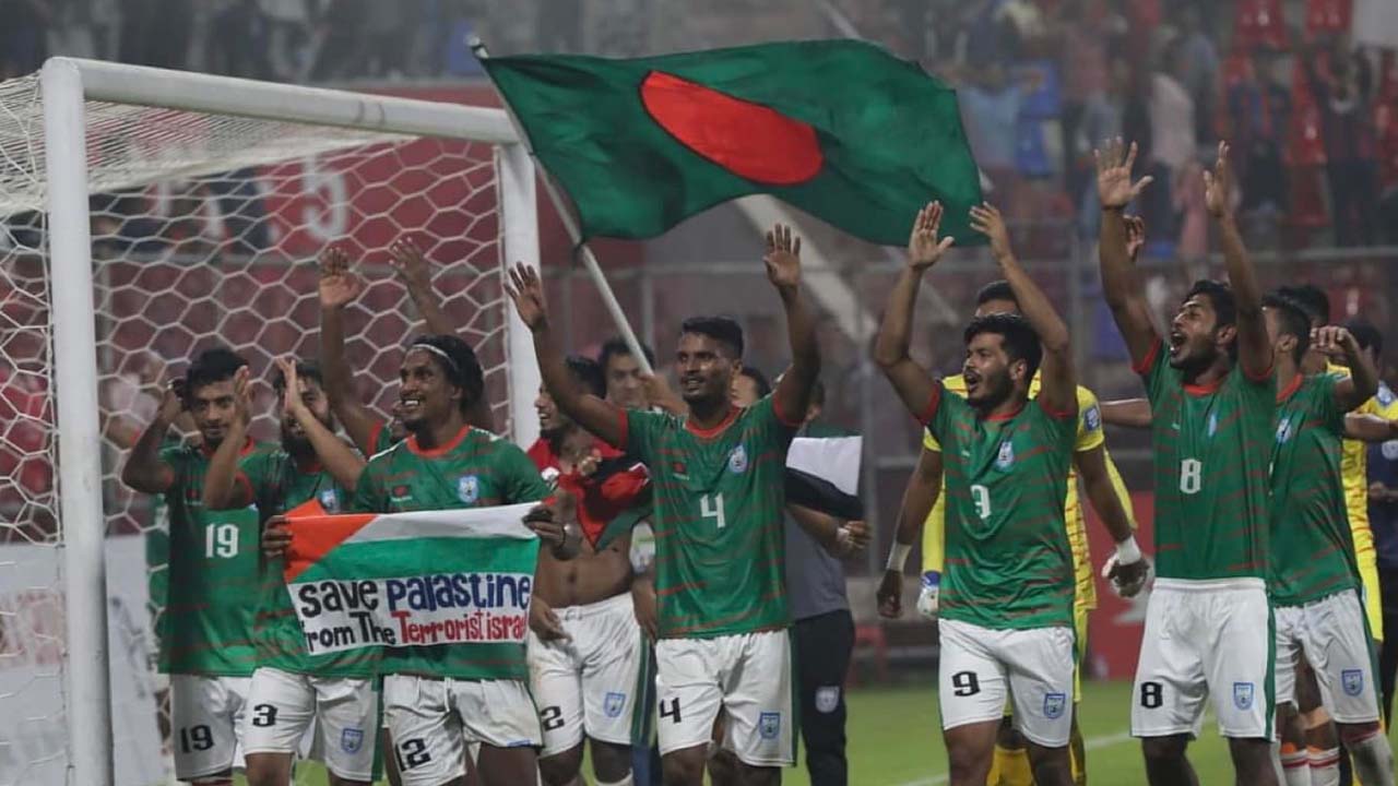 ফিলিস্তিনের বিপক্ষে বাংলাদেশ ফুটবল দলের সূচিতে বদল