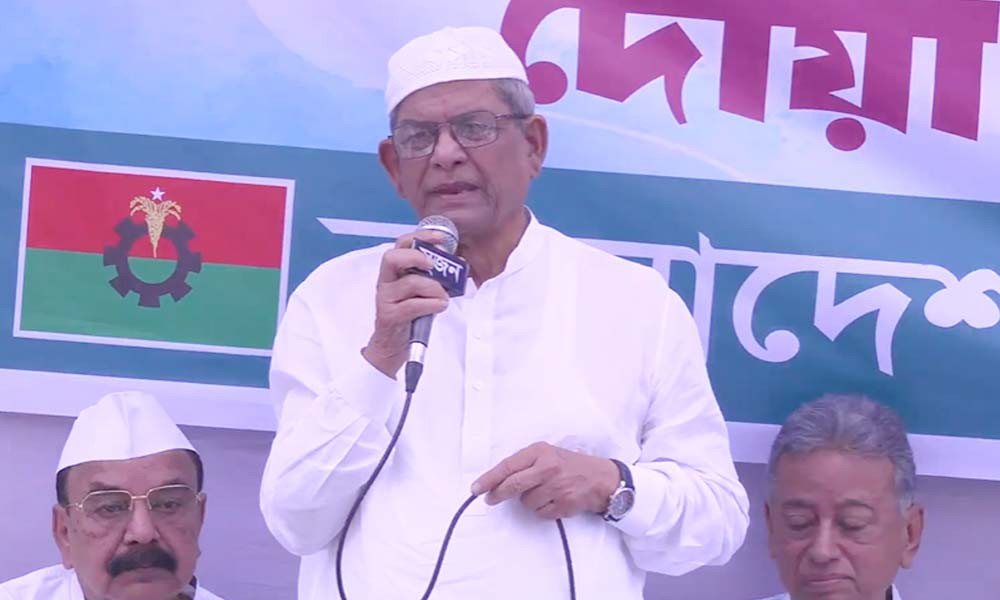 বিএনপির রাজনীতির মূল চালিকাশক্তি খালেদা জিয়ার আদর্শ: মির্জা ফখরুল