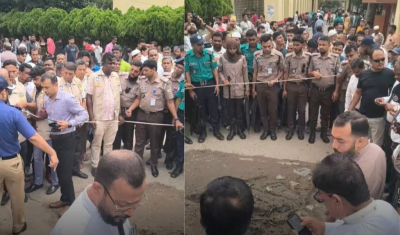 বরিশাল আদালত চত্বরে ককটেল বিস্ফোরণ, এলাকায় নিরাপত্তা জোরদার